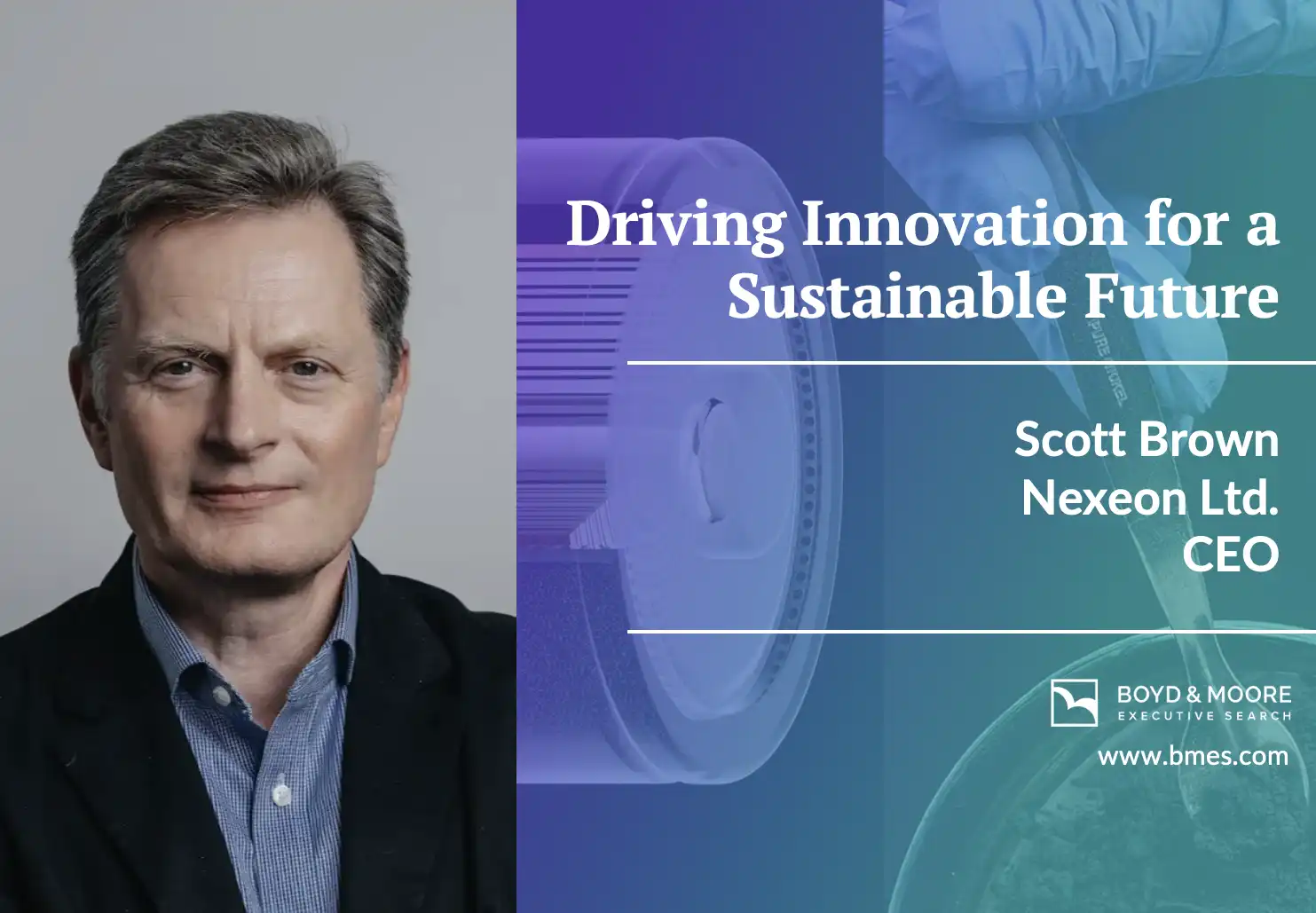 Scott Brown, CEO of Nexeon Ltd
